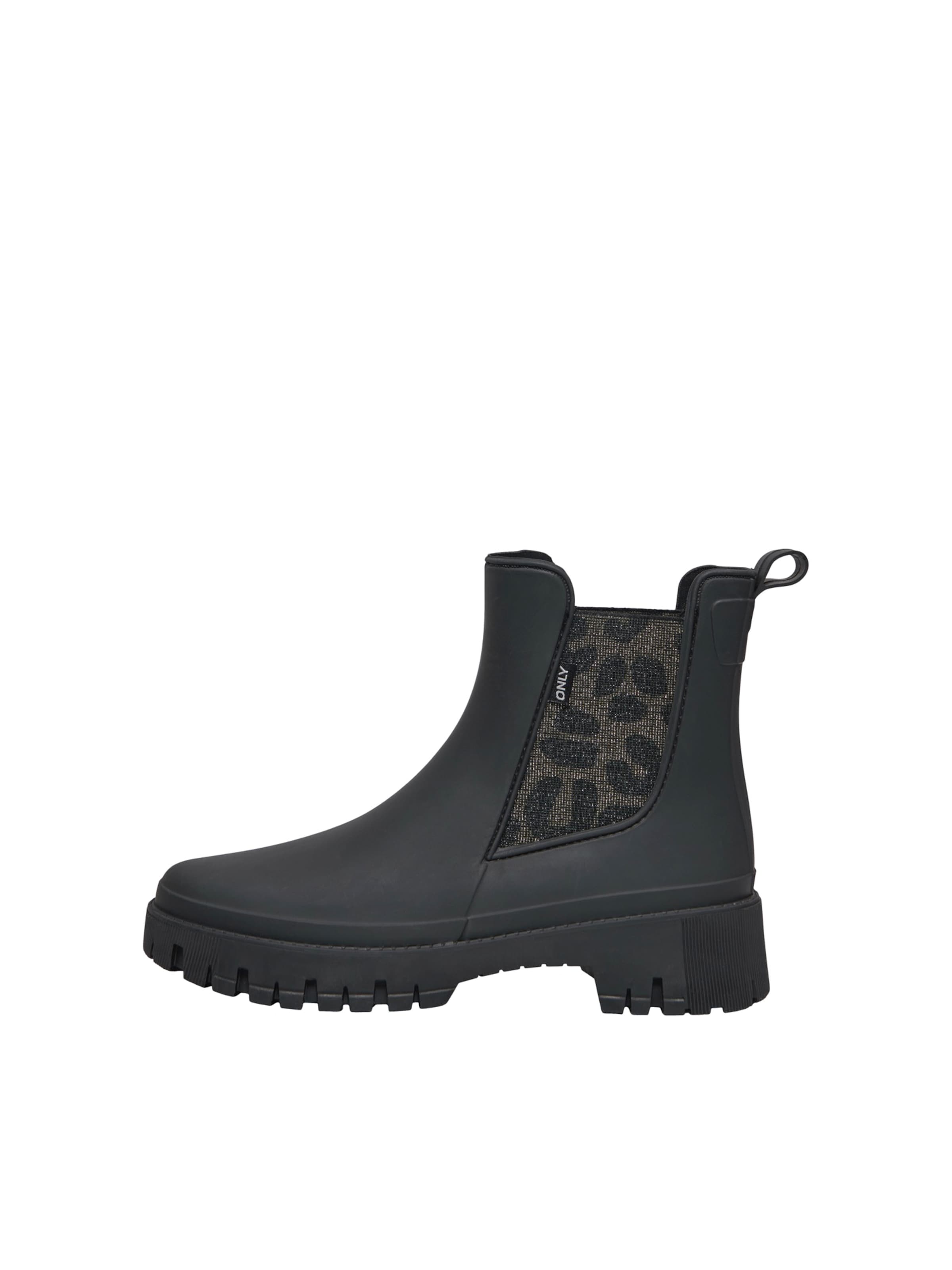ONLY Rubber Boots 'ONLULA' in Black: front