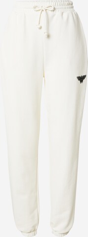 NA-KD Zúžený Kalhoty – bílá: přední strana