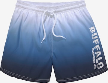 Shorts de bain BUFFALO en bleu : devant