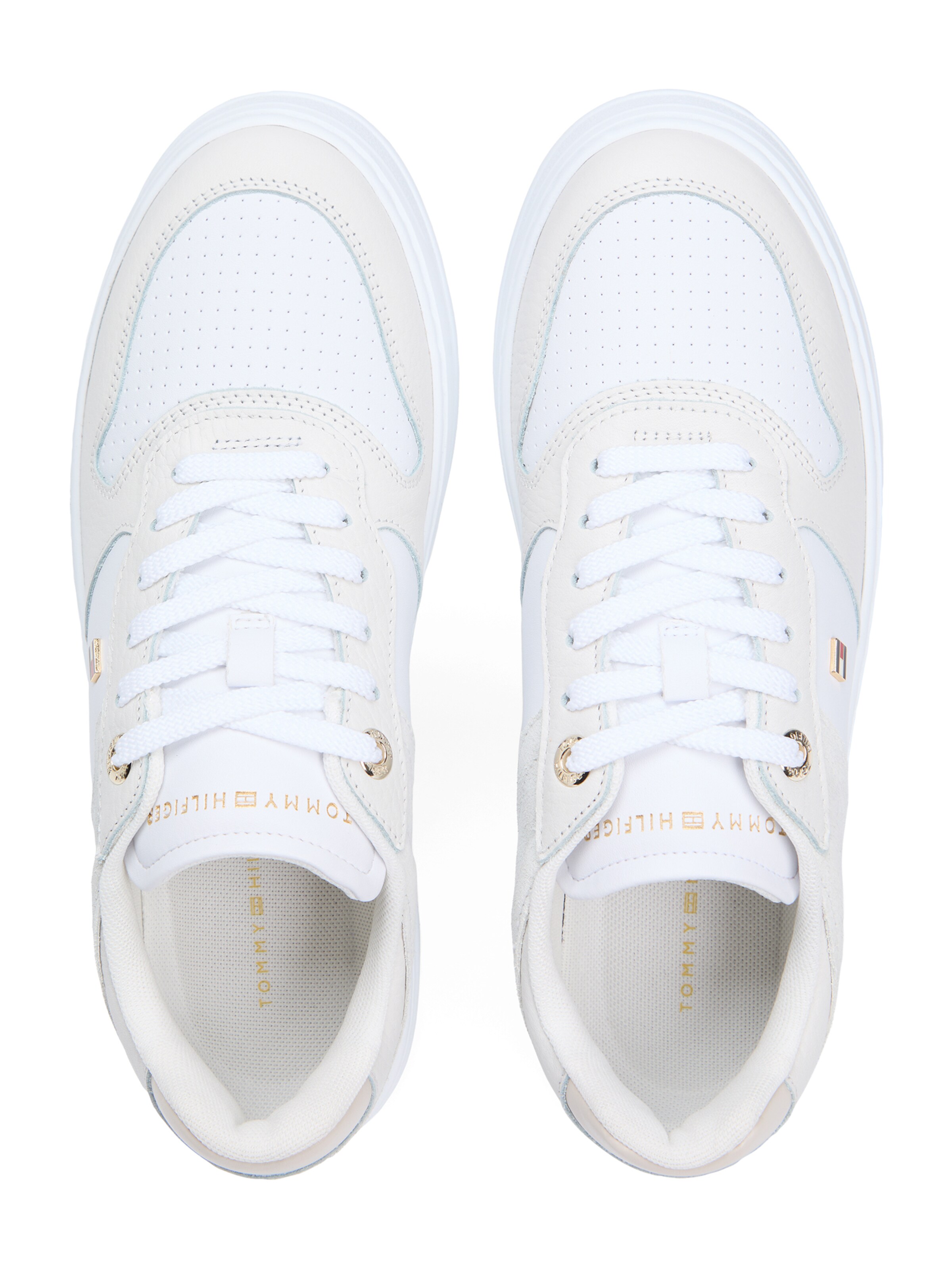 TOMMY HILFIGER Madalad ketsid, värv valge