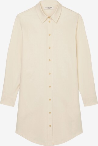 Marc O'Polo Shirt dress in Beige: front