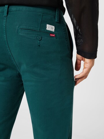 LEVI'S ® - Slimfit Calças chino 'XX Chino Slim Tapered' em verde