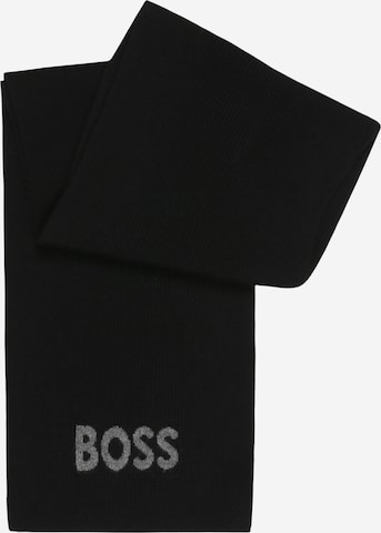Sciarpa 'Elios' di BOSS in nero: frontale