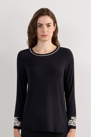 INTIMISSIMI Pajama Shirt in Black: front