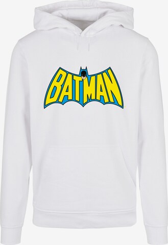 Merchcode Sweatshirt 'Batman' in Wit: voorkant