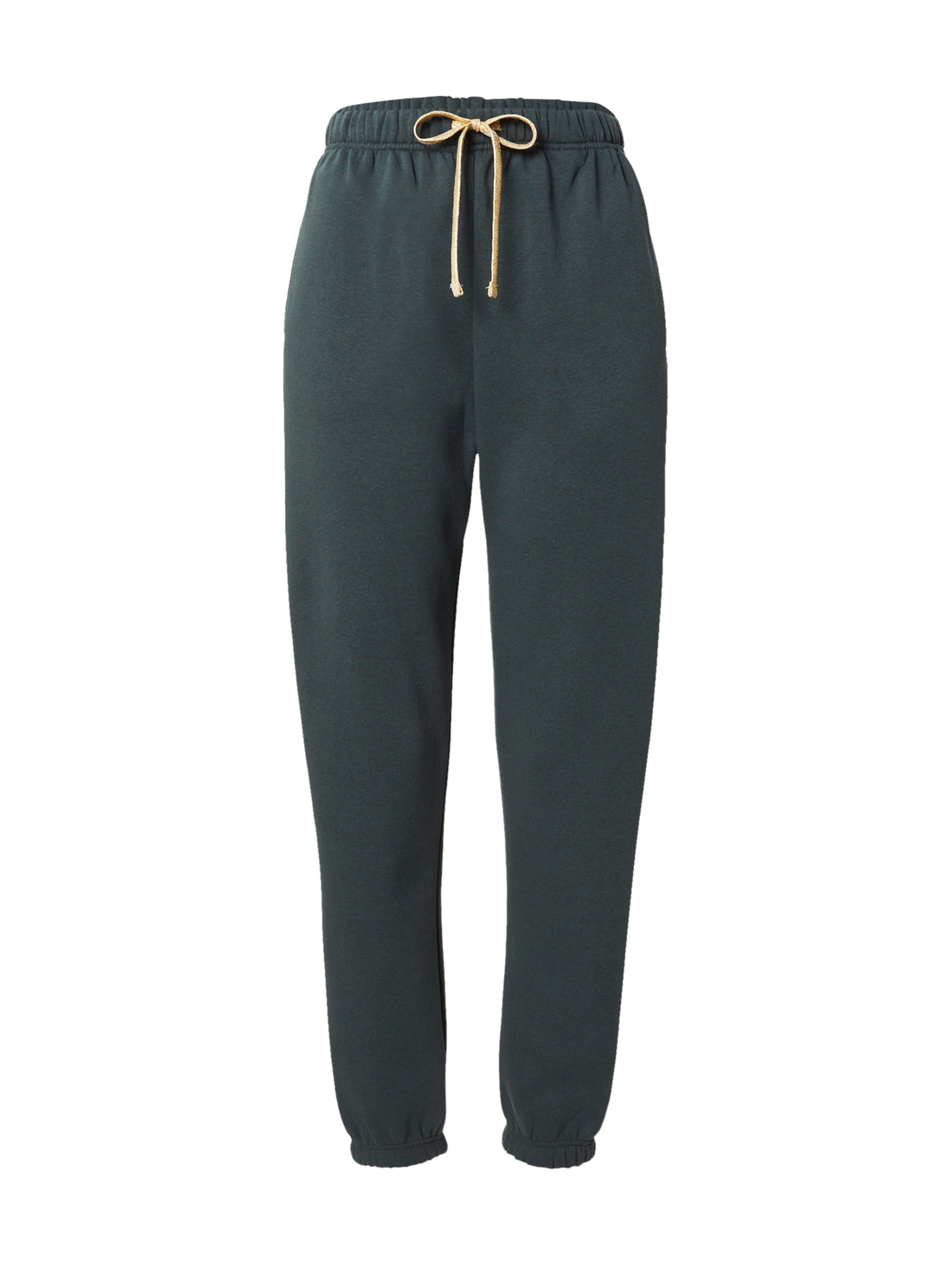 PIECES Zúžený strih Nohavice 'PCCHILLI' - Zelená: predná strana