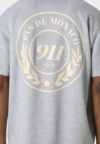 Pas De Monaco Klasický střih Košile 'CARERRA' – šedá