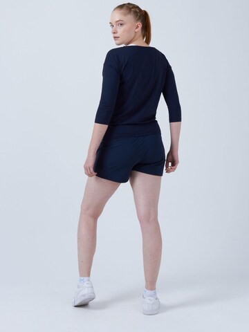 SPORTKIND Funktionsshirt '3/4 Loose Fit'‌‌‌‌‌‌‌‌‌ in Blau