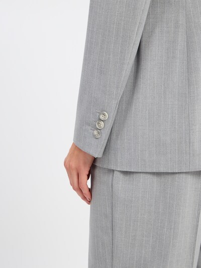 Marie Lund Blazer en 34 en gris clair, Vue avec produit