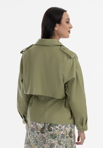 faina Between-Season Jacket in Green