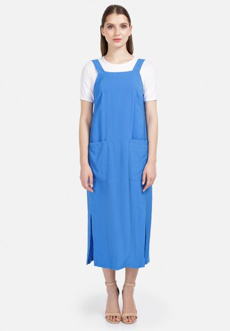 HELMIDGE Sommerkleid in Blau: predná strana