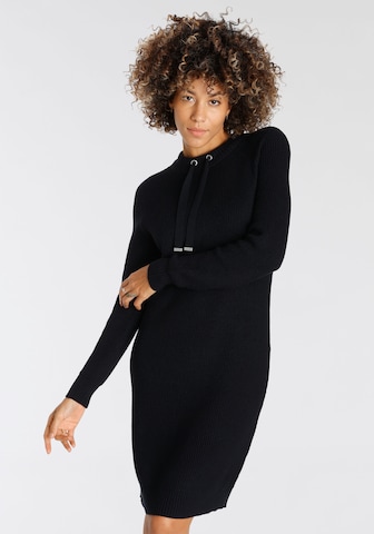 BOYSEN'S Knitted dress in Black