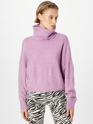 ICHI Pullover 'Kamara' i lilla: forside