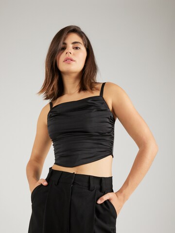 Misspap Top in Schwarz: predná strana