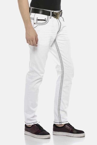 Regular Jean 'DENIM' CIPO & BAXX en blanc