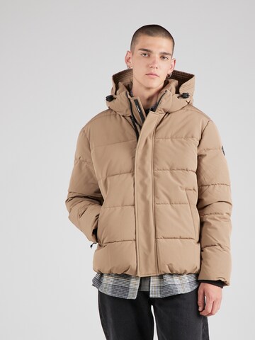 REPLAY Between-season jacket in Beige: front