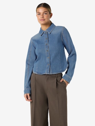 Noisy may - Blusa 'NMGina' en azul: frente