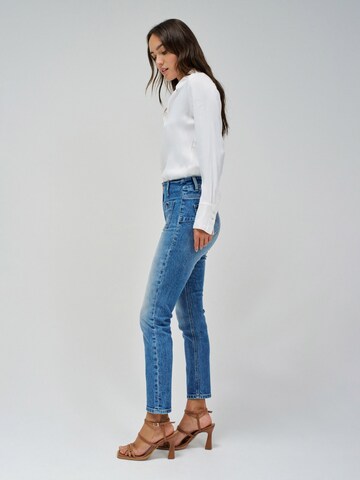 Skinny Jean 'Destiny' Salsa Jeans en bleu