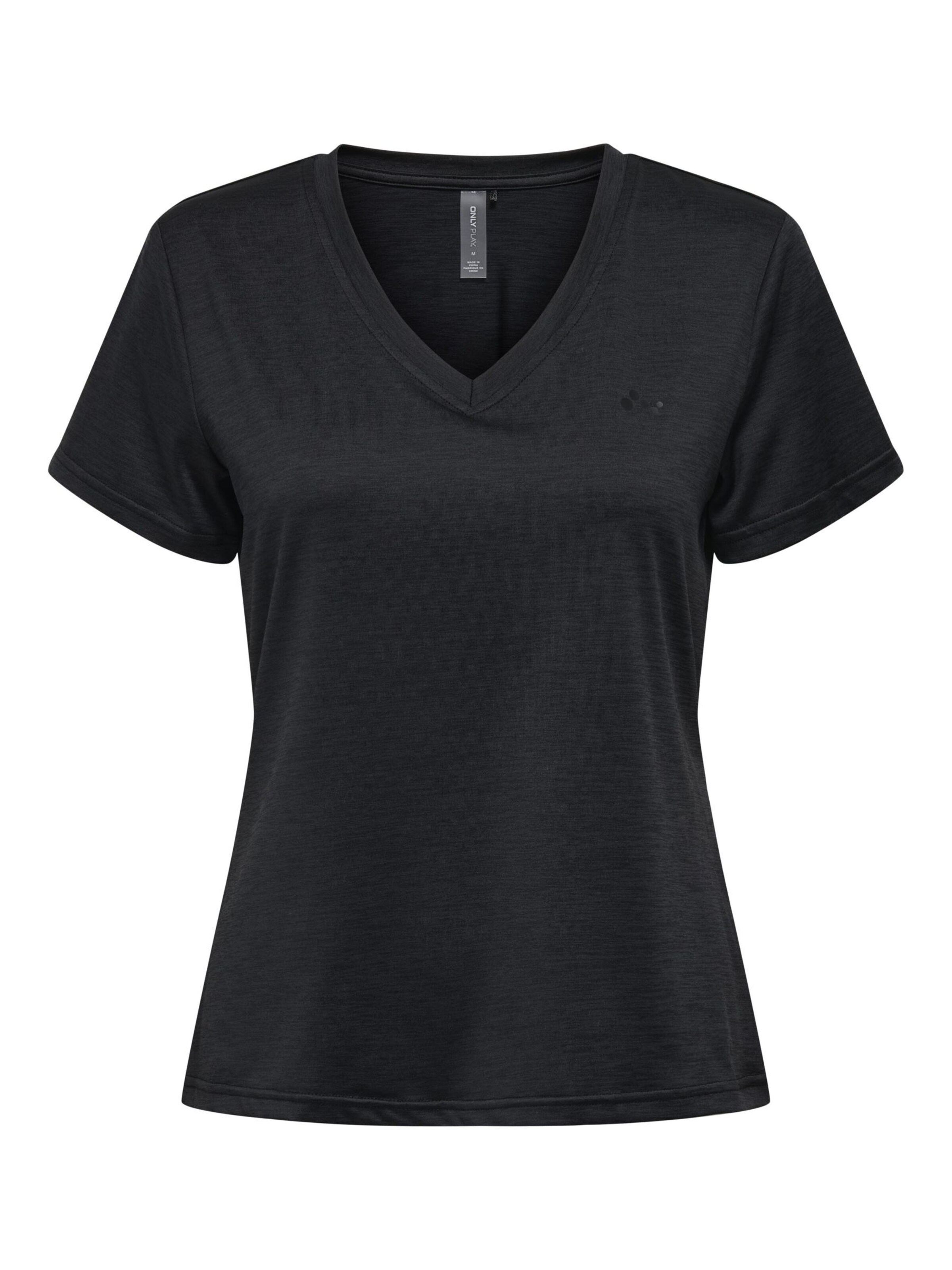 ONLY PLAY Functioneel shirt in Zwart: voorkant