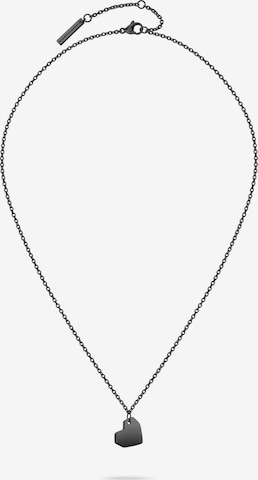 Liebeskind Berlin Kette in Schwarz: Vorderseite