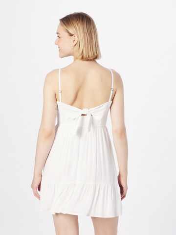 Robe d’été HOLLISTER en blanc