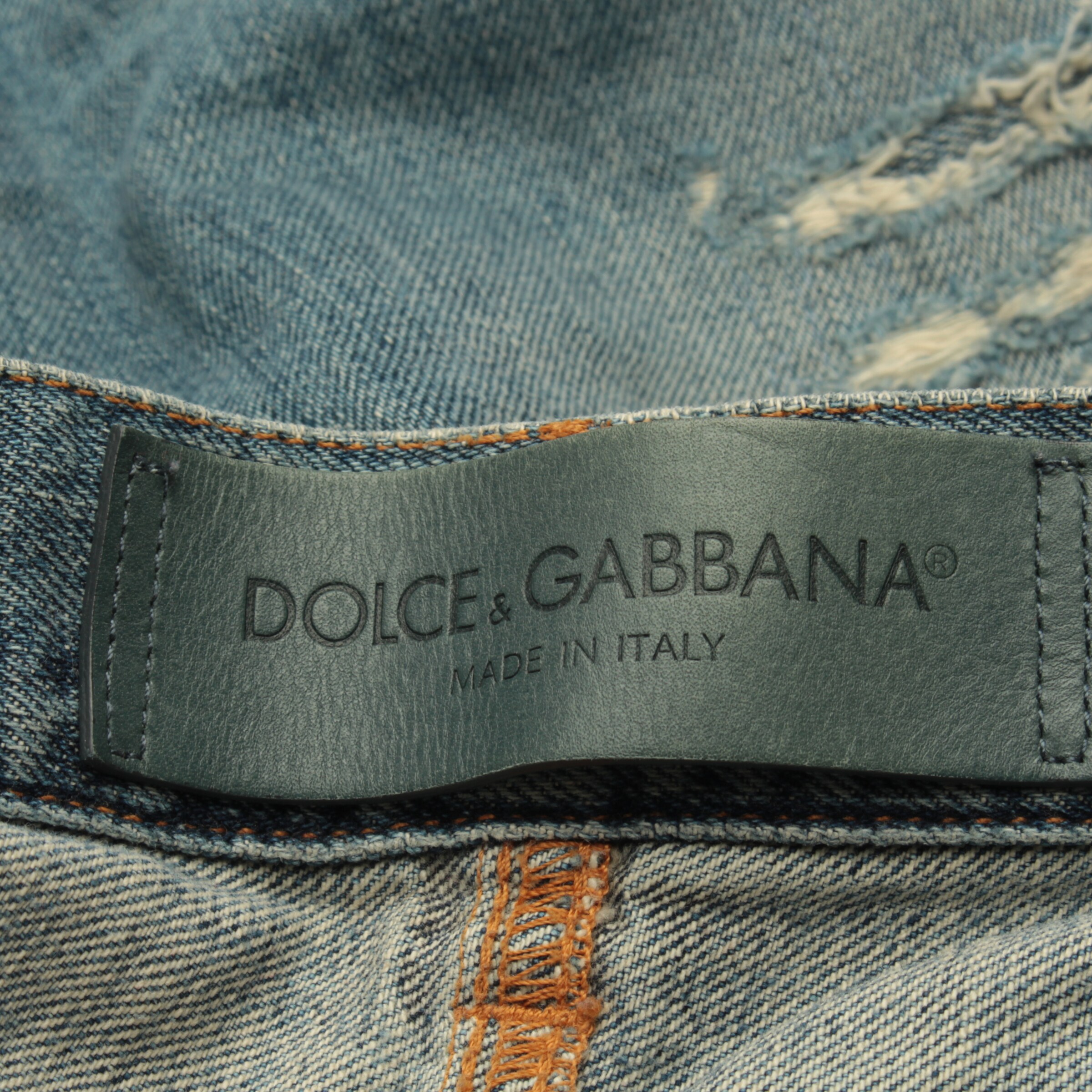 DOLCE & GABBANA Jeans 33 in Blau