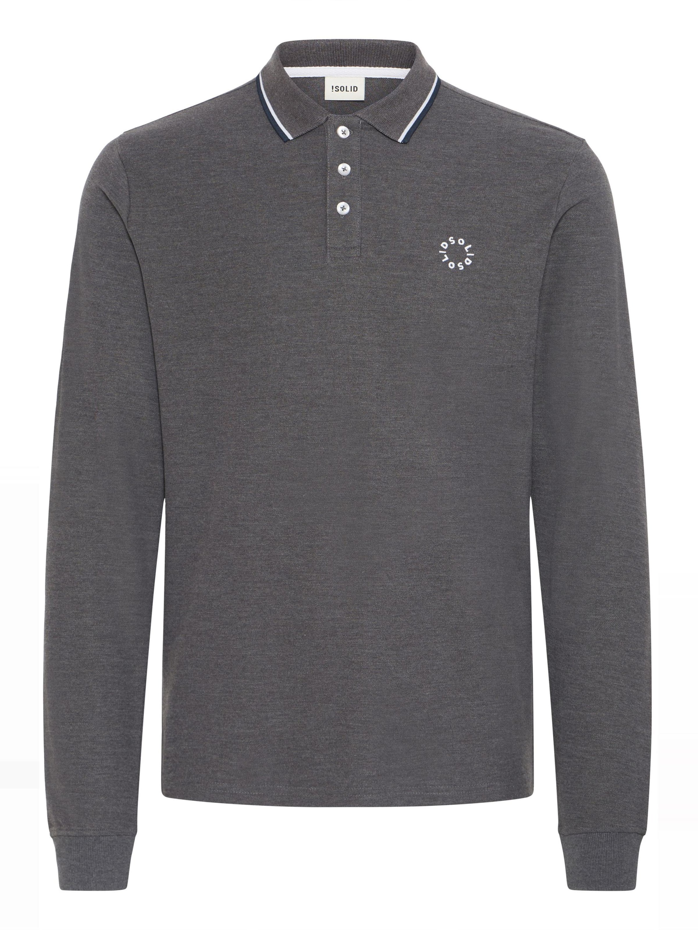 Maglietta 'SDHangor' di !Solid in grigio: frontale