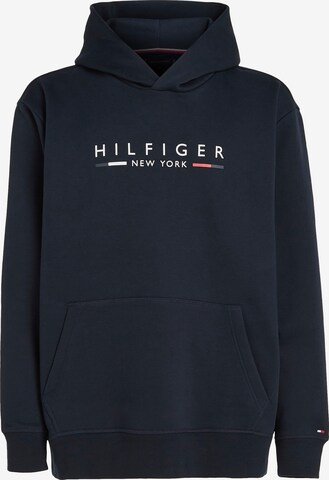 Tommy Hilfiger Big & Tall Mikina 'NEW YORK' – modrá: přední strana