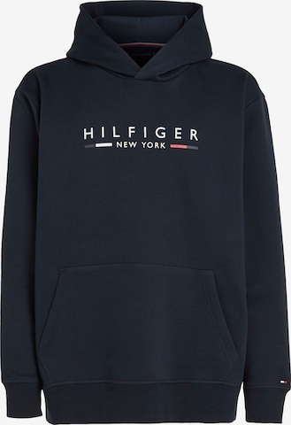 Tommy Hilfiger Big & Tall Collegepaita 'NEW YORK' värissä sininen: edessä