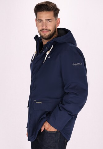 Schmuddelwedda Winter jacket in Blue