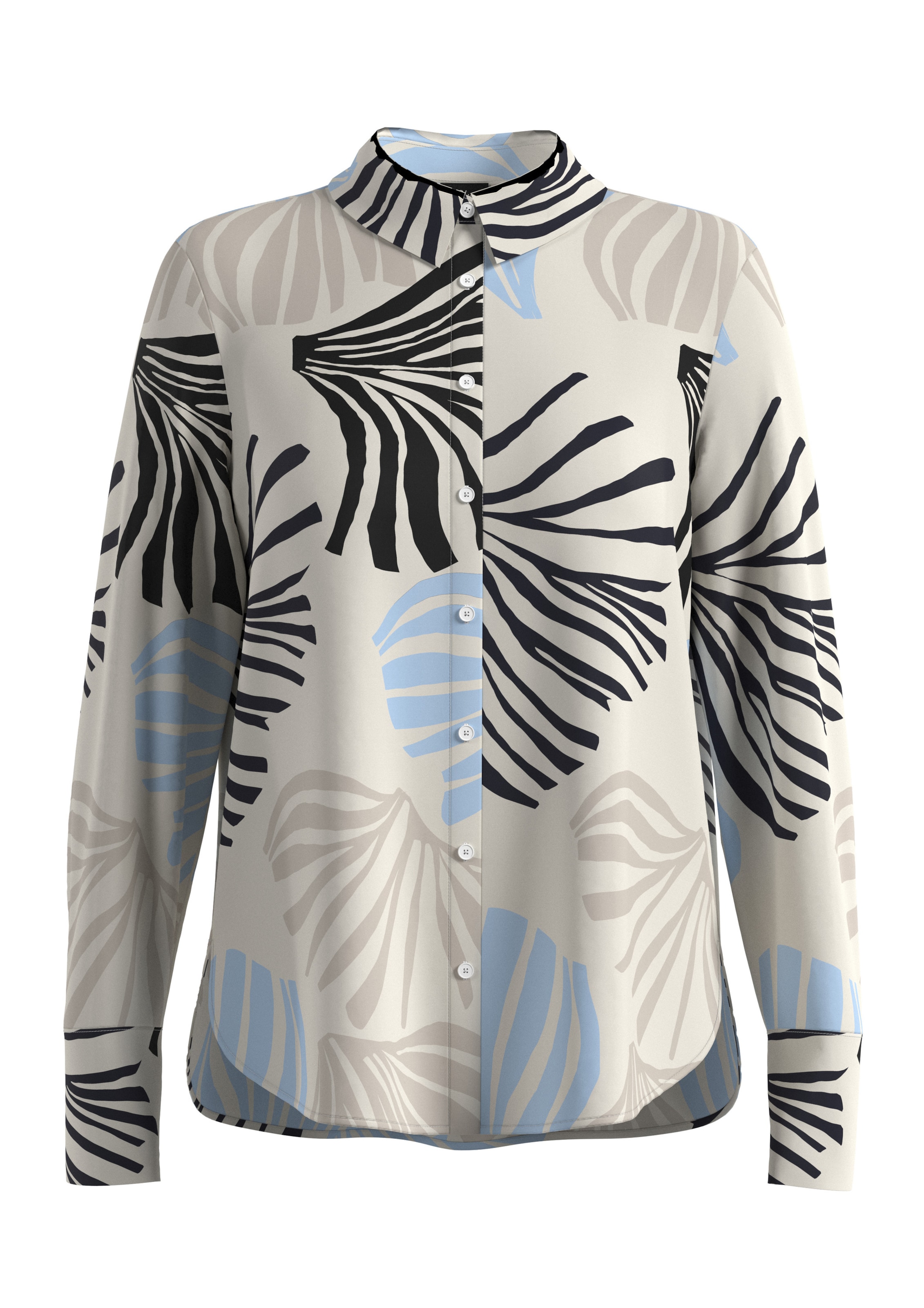 s.Oliver Bluse in Beige: Vorderseite