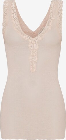 Seamless Basic Toppi ' Lacey ' värissä vaaleanpunainen: etupuoli