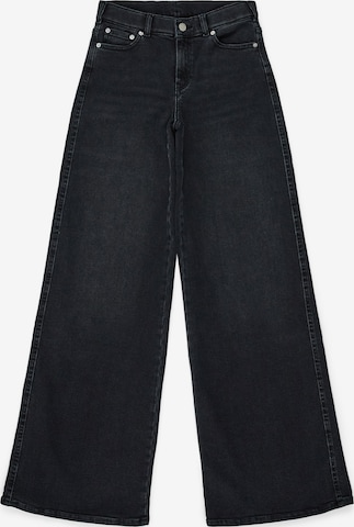 Dr. Denim Slim fit Jeans 'Zila Mid Wide' in Black: front