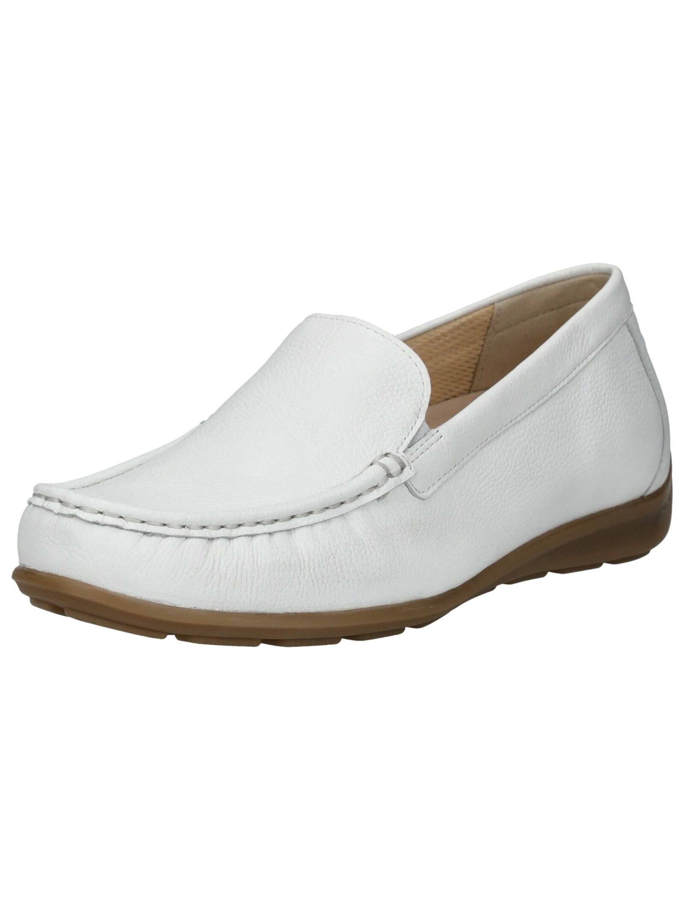 Mocassino di GABOR in bianco: frontale