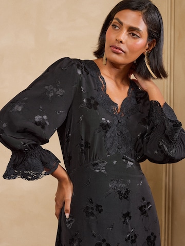Abito camicia di love & roses in nero