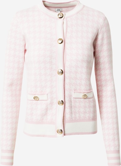 River Island Knit cardigan 'Houndstooth Neat Cardi' in Light pink, Item view