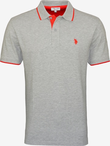 T-Shirt U.S. POLO ASSN. en gris : devant