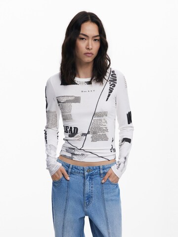 Desigual Футболка в Белый: спереди