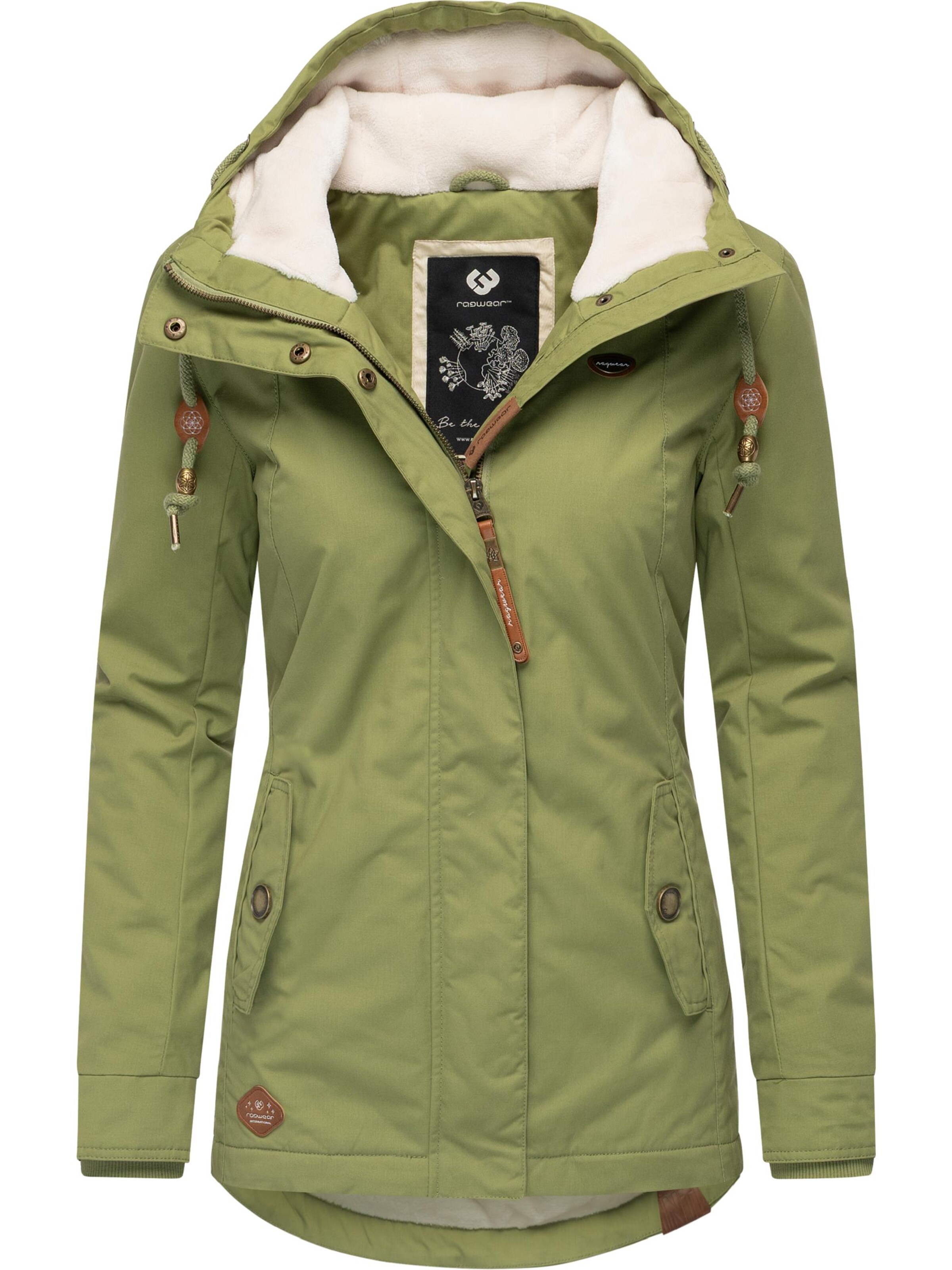 Ragwear Zimska jakna 'Monade' | zelena barva