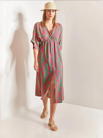 Bianco Lucci Jurk in Roze