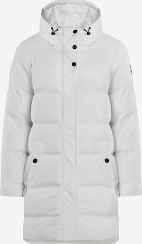 DreiMaster Maritim Winter coat in White: front