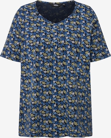 Ulla Popken - Camiseta en azul: frente