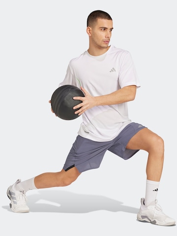 ADIDAS PERFORMANCE Обычный Спортивные штаны 'D4T' в Синий: спереди