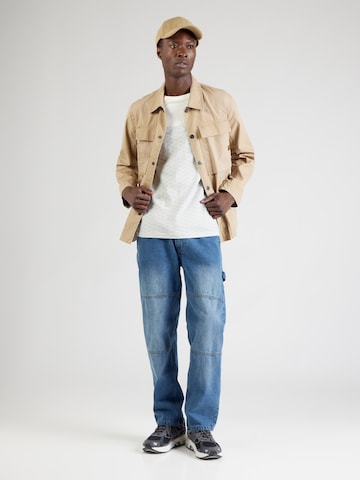 INDICODE Koszulka 'Alford' w kolorze biały