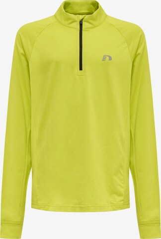 Newline Sportief sweatshirt in Groen: voorkant