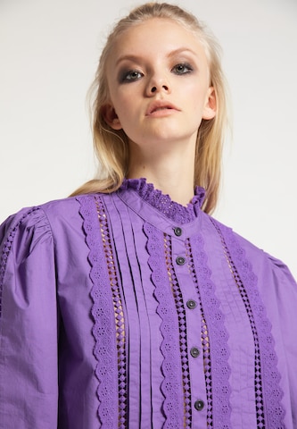 myMo ROCKS Blouse in Purple