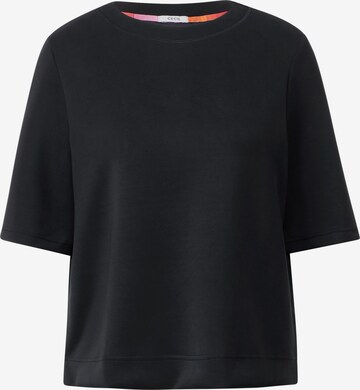 CECIL Sweatshirt in Black: front