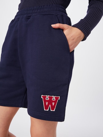 WOOD WOOD Loosefit Shorts 'Lis' in Blau