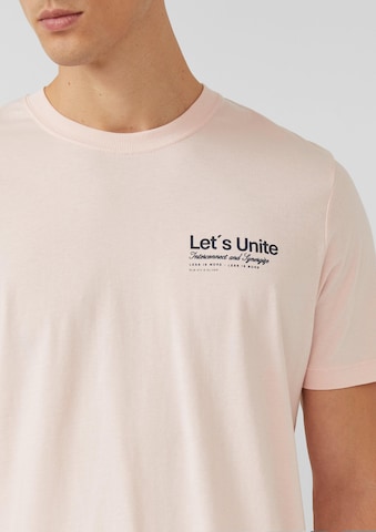 T-Shirt s.Oliver en rose