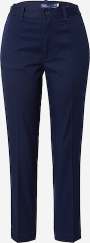 Coupe slim Pantalon chino Polo Ralph Lauren en bleu : devant